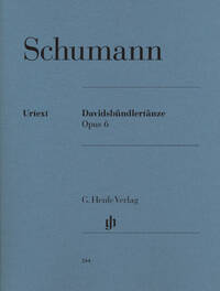 ROBERT SCHUMANN : DAVIDSBUNDLERTANZE OP.6 - PIANO