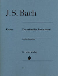 JOHANN SEBASTIAN BACH : INVENTIONS A DEUX VOIX - BWV 772 A BWV 786