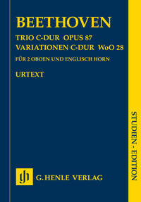 TRIO EN UT MAJEUR OP. 87  VARIATIONS EN UT MAJEUR WOO 28