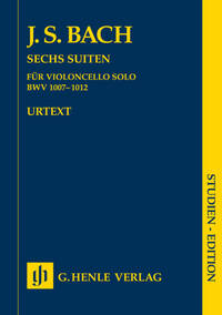 SIX SUITES BWV 1007-1012 POUR VIOLONCELLE SEUL