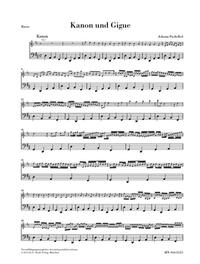 CANON ET GIGUE EN RE MAJEUR ( BASSE CONTINUE)