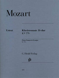 SONATE POUR PIANO EN RE MAJEUR K. 576