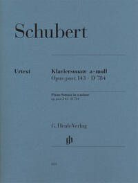 SONATE POUR PIANO EN LA MINEUR OP. POSTH. 143 D 784