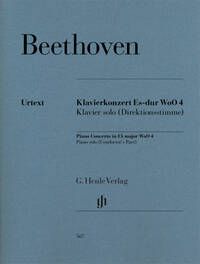 CONCERTO POUR PIANO EN MI BEMOL MAJEUR WOO 4