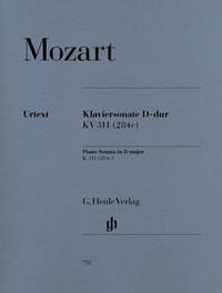 SONATE POUR PIANO EN RE MAJEUR K. 311 (284C)