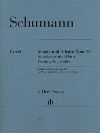 ADAGIO ET ALLEGRO OP. 70 VERSION VIOLON PIANO