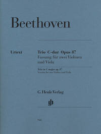 TRIO EN UT MAJEUR OP. 87