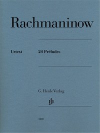 SERGEI RACHMANINOV : 24 PRELUDES - PIANO