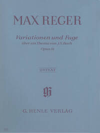 VARATIONS ET FUGUES SUR UN THEME DE JEAN SEBASTIEN BACH OP. 81