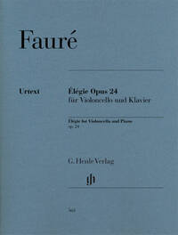 ELEGIE OP. 24 POUR VIOLONCELLE ET PIANO