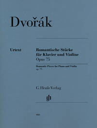 PIECES ROMANTIQUES OP. 75 POUR PIANO ET VIOLON