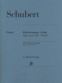 SONATE POUR PIANO EN LA MAJEUR OP. POST. 120 D 664