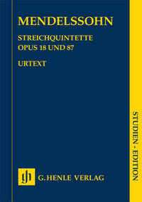 QUINTETTES A CORDES OP. 18 ET 87