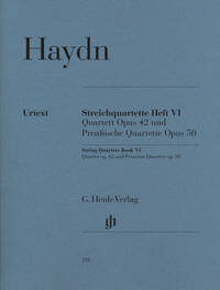 QUATUORS A CORDES VOLUME 6 OP. 42 ET OP. 50 (QUATUORS PRUSSIENS)