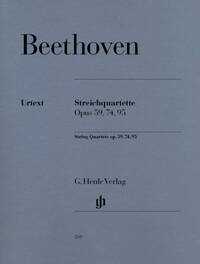 QUATUORS A CORDES OP. 59, 74, 95