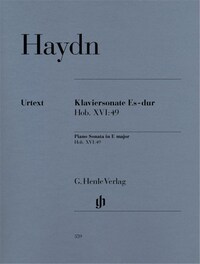 SONATE POUR PIANO EN MI BEMOL MAJEUR HOB. XVI:49