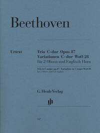TRIO EN UT MAJEUR OP. 87 VARIATIONS EN UT MAJEUR