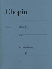 FREDERIC CHOPIN : BALLADES - PIANO