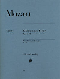 SONATE POUR PIANO EN SI BEMOL MAJEUR K. 570