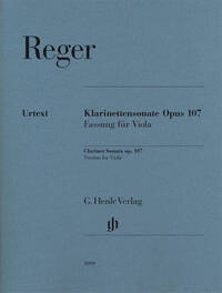 SONATE POUR CLARINETTE OP. 107 (VERSION ALTO)