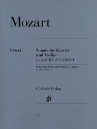 SONATE POUR VIOLON EN MI MINEUR K. 304 (300C)