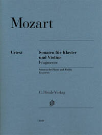 SONATES POUR VIOLON, FRAGMENTS
