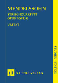 QUATUOR A CORDES EN FA MINEUR OP. POST. 80