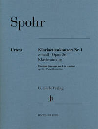 CONCERTO POUR CLARINETTE N 1 EN UT MINEUR OP. 26