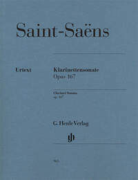 SONATE POUR CLARINETTE OP. 167