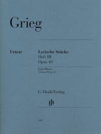 PIECES LYRIQUES VOLUME 3, OP. 43