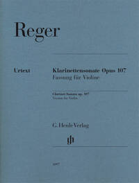 SONATE POUR CLARINETTE OP. 107 (VERSION VIOLON)