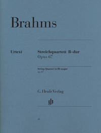 QUATUOR A CORDES EN SI BEMOL MAJEUR OP. 67