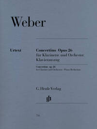 CONCERTINO OP. 26 POUR CLARINETTE ET ORCHESTRE