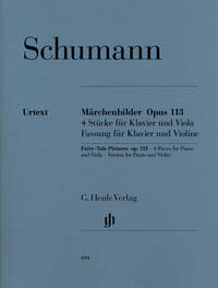 MARCHENBILDER OP. 113, 4 PIECES POUR PIANO ET VIOLON