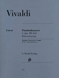 CONCERTO POUR FLAUTINO (FLUTE A BEC/FLUTE TRAVERSIERE) EN UT MAJEUR OP. 44 N 11 RV 443