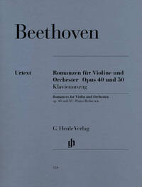 ROMANCES EN SOL MAJEUR OP. 40 ET EN FA MAJEUR OP. 50 POUR VIOLON ET ORCHESTRE