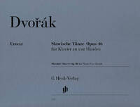 DANSES SLAVES OP. 46 POUR PIANO A QUATRE MAINS