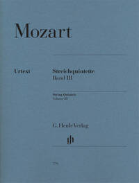 QUINTETTES A CORDES, VOLUME 3