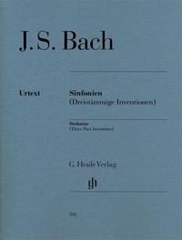 JOHANN SEBASTIAN BACH - INVENTIONS 3 VOIX - SINFONIAS - BACH - THREE-PART INVENTIONS