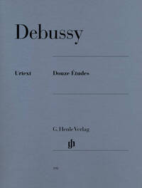 CLAUDE DEBUSSY : DOUZE ETUDES - PIANO