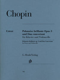 POLONAISE BRILLANTE OP. 3 ET DUO CONCERTANT POUR PIANO ET VIOLONCELLE