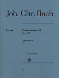 SONATES POUR PIANO, VOLUME 2 OP. 17