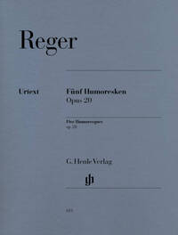 CINQ HUMORESQUES POUR PIANO OP. 20