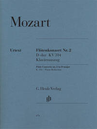 CONCERTO POUR FLUTE N 2 EN RE MAJEUR K. 314