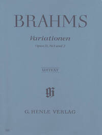 VARIATIONS OP. 21 N 1 ET N 2