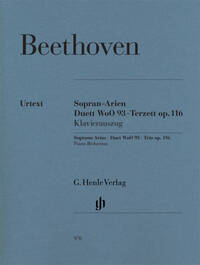ARIAS POUR SOPRANO, DUO WOO 93, TRIO OP. 116
