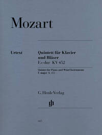 QUINTETTE EN MI BEMOL MAJEUR K. 452 POUR PIANO, HAUTBOIS, CLARINETTE, COR ET BASSON