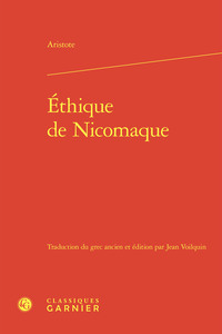 Éthique de Nicomaque