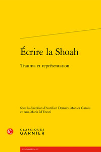 Écrire la Shoah