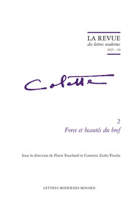 La Revue des lettres modernes